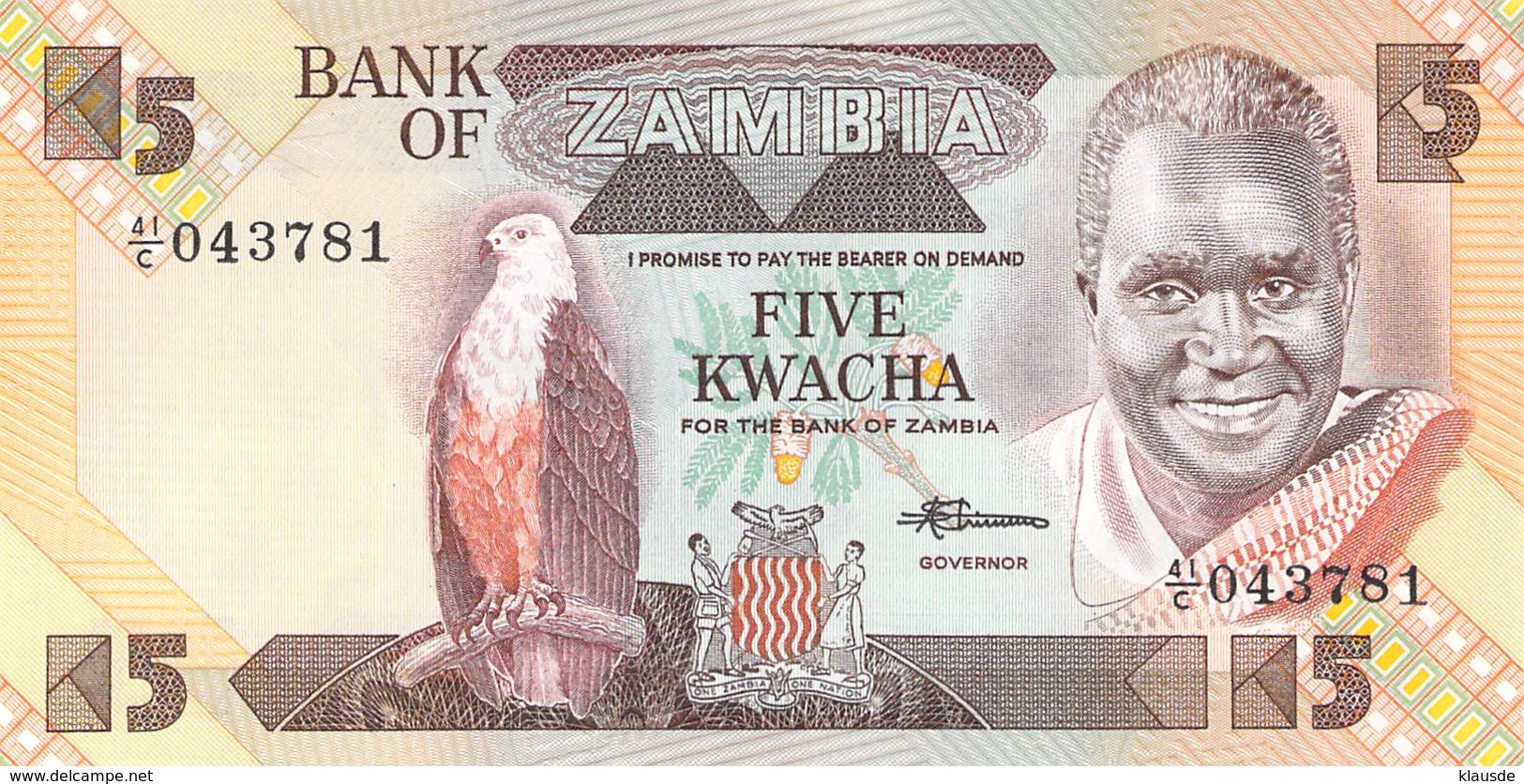 5 Kwacha Sambia - Zambia