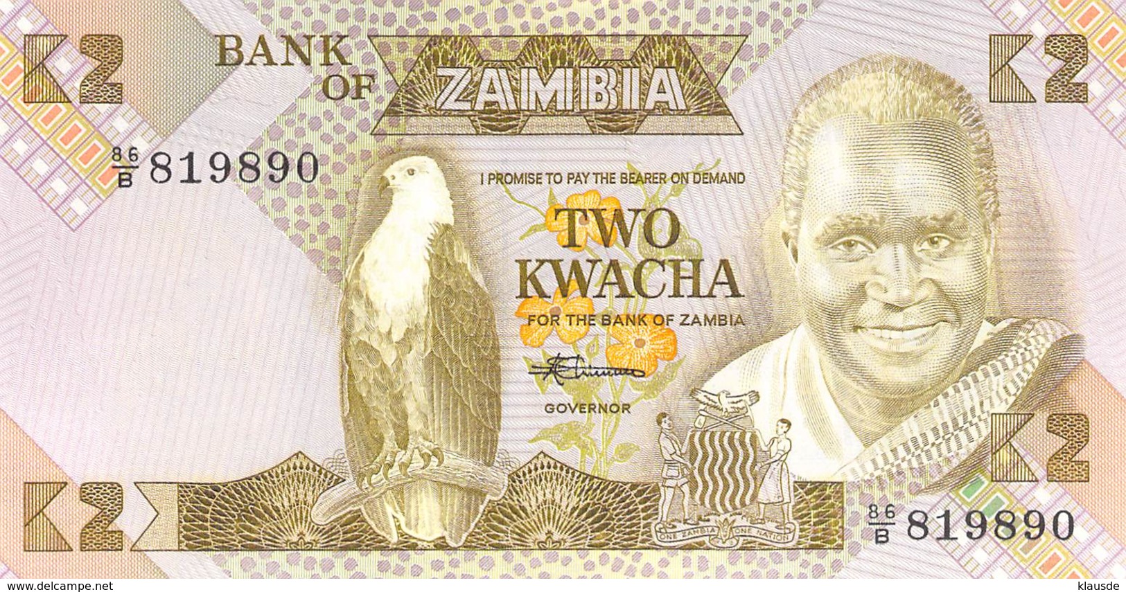 2 Kwacha Sambia - Sambia