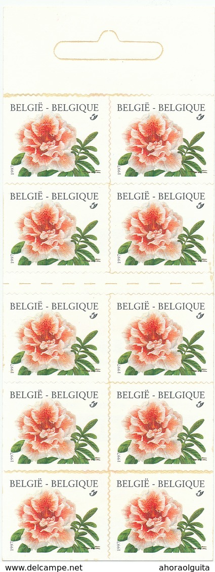 235/29 - Carnet  29 De 10 Timbres-Poste Autocollants Fleurs - Fraicheur Postale - Unclassified