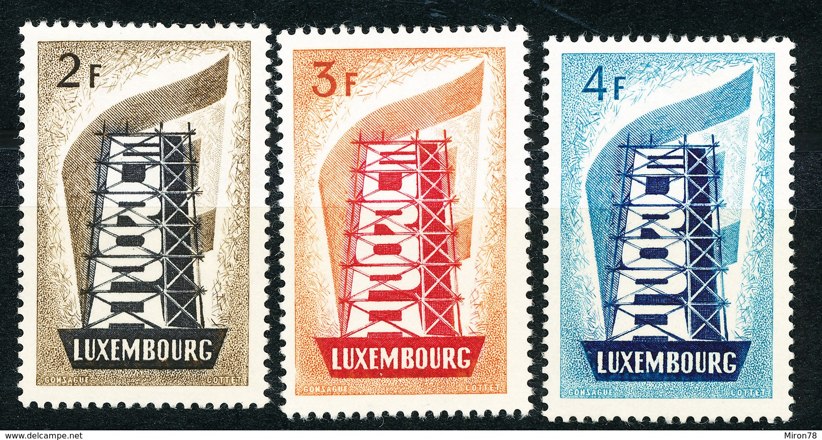 LUXEMBOURG 1956 - MNH - EUROPA CEPT Lot13 - Ungebraucht