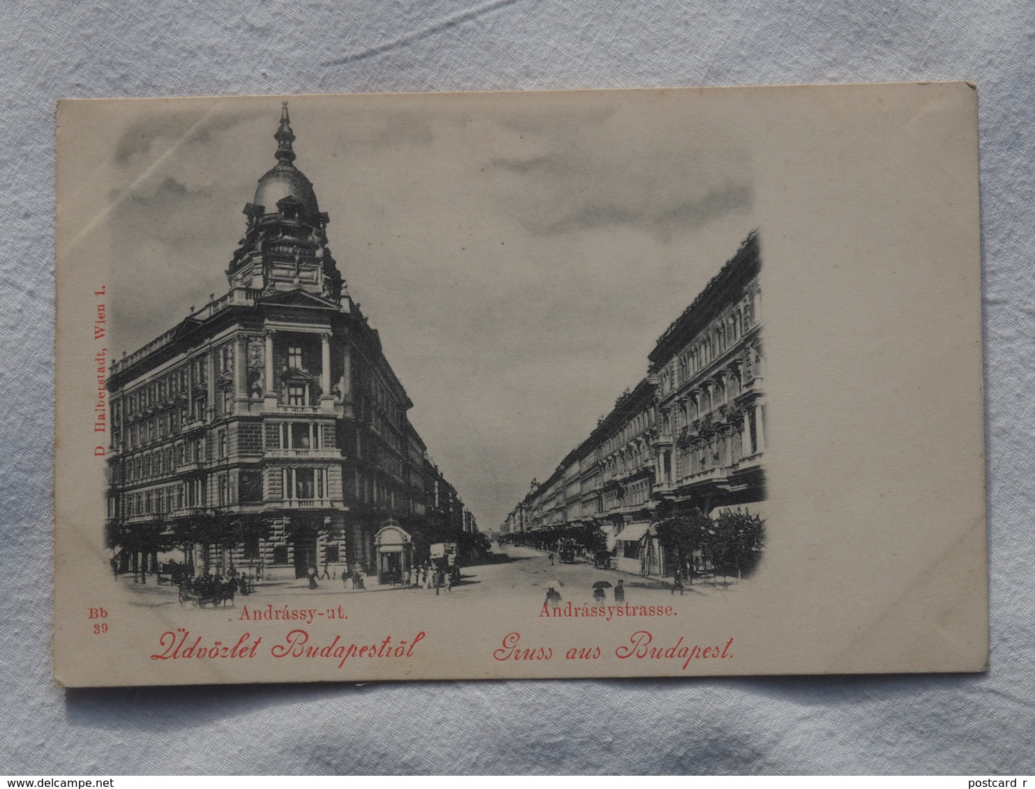 Hungary Budapest Andrassystrasse      A 189 - Hongrie