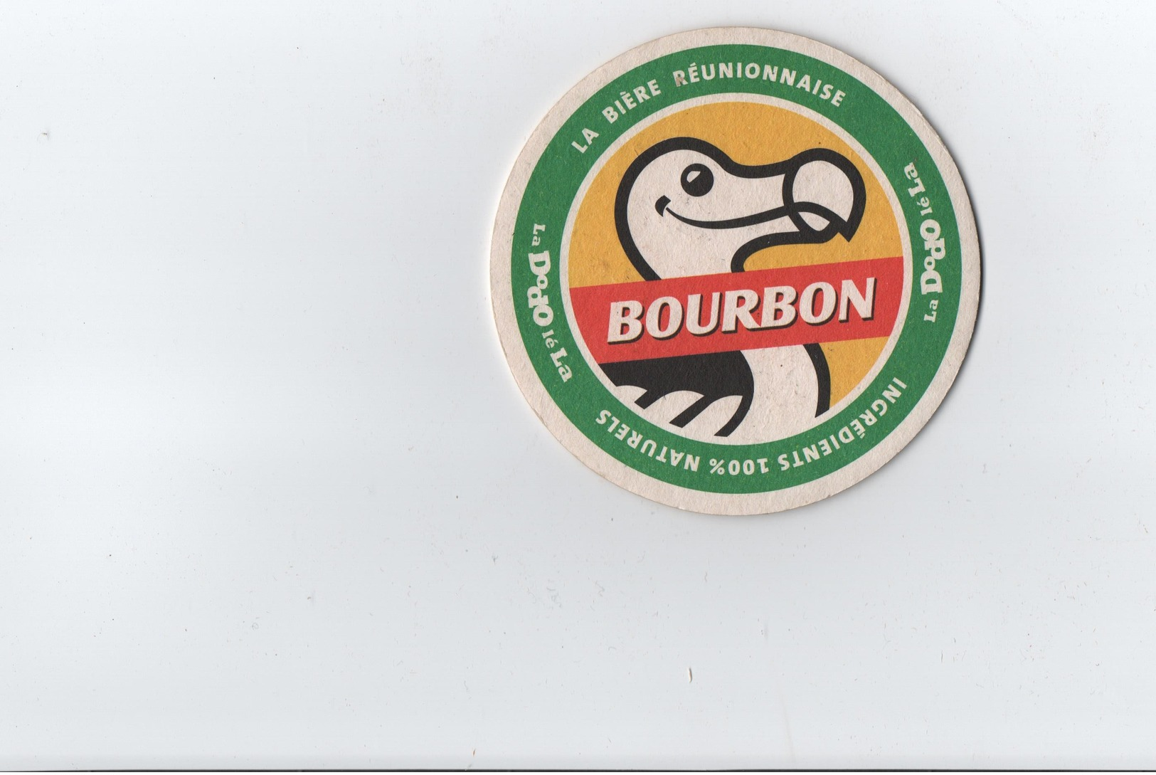 Sous Bock ---  BOURBON  - - La Bière Réunionnaise --- Rien Au Dos - Beer Mats