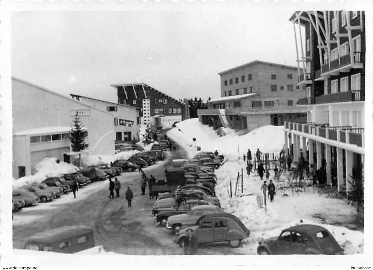 CHAMROUSSE PLACE DE LA RESIDENCE  PHOTO ORIGINALE FORMAT 9 X 6 CM - Places