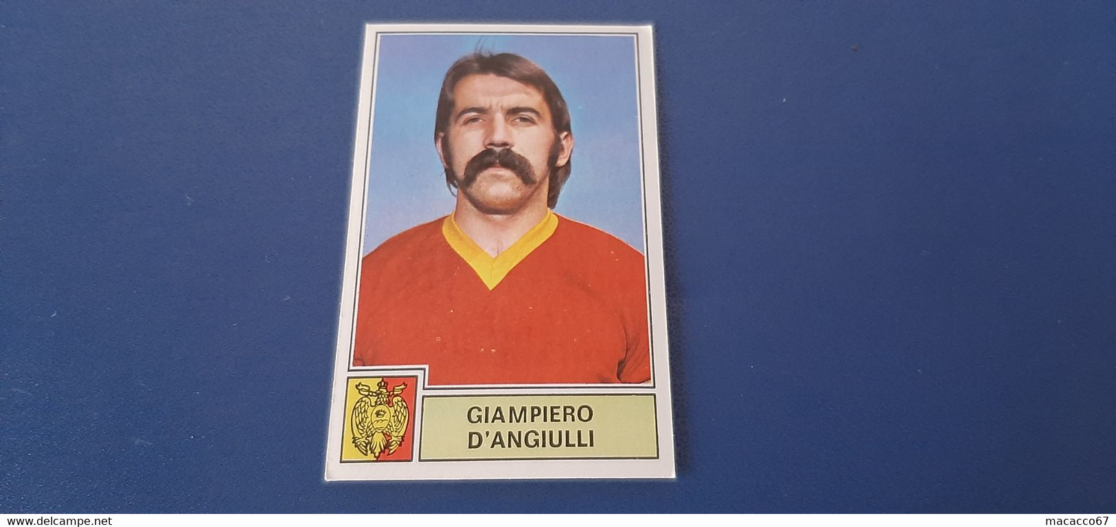 Figurina Calciatori Panini 1971/72 - D'Angiulli Catanzaro - Edizione Italiana