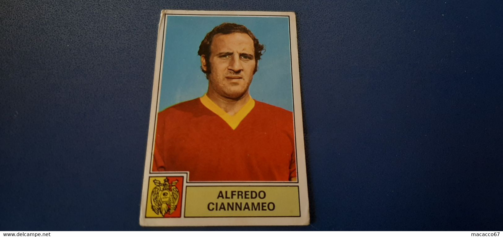 Figurina Calciatori Panini 1971/72 - Ciannameo Catanzaro - Edizione Italiana