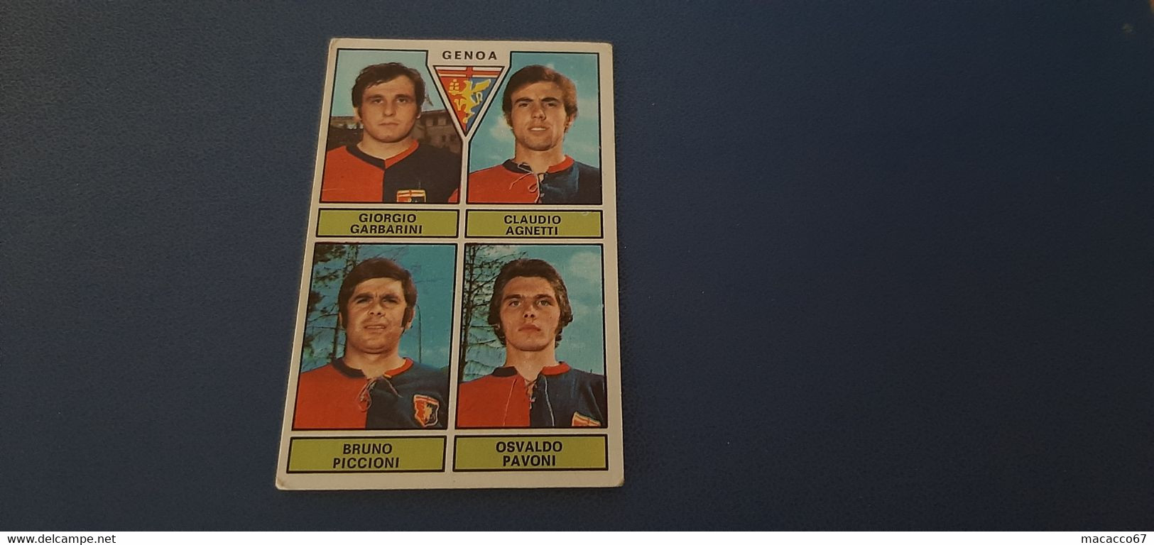 Figurina Calciatori Panini 1971/72 - Garbarini Genoa - Edizione Italiana