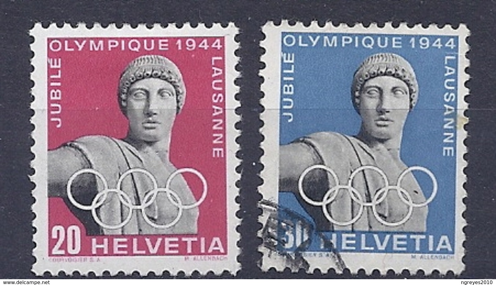 190031594  SUIZA   YVERT   Nº  393/4  USED/MH - Nuevos