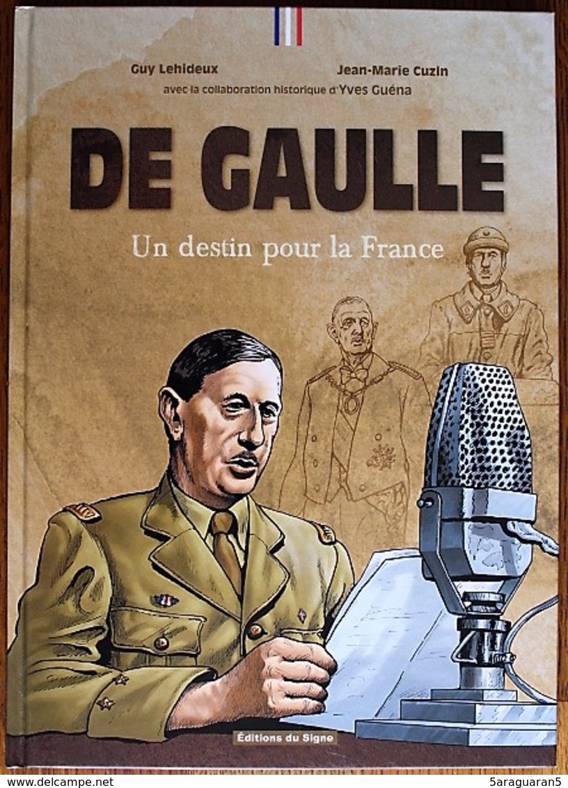 BD DE GAULLE, Un Destin Pour La France - EO 2010 - Original Edition - French