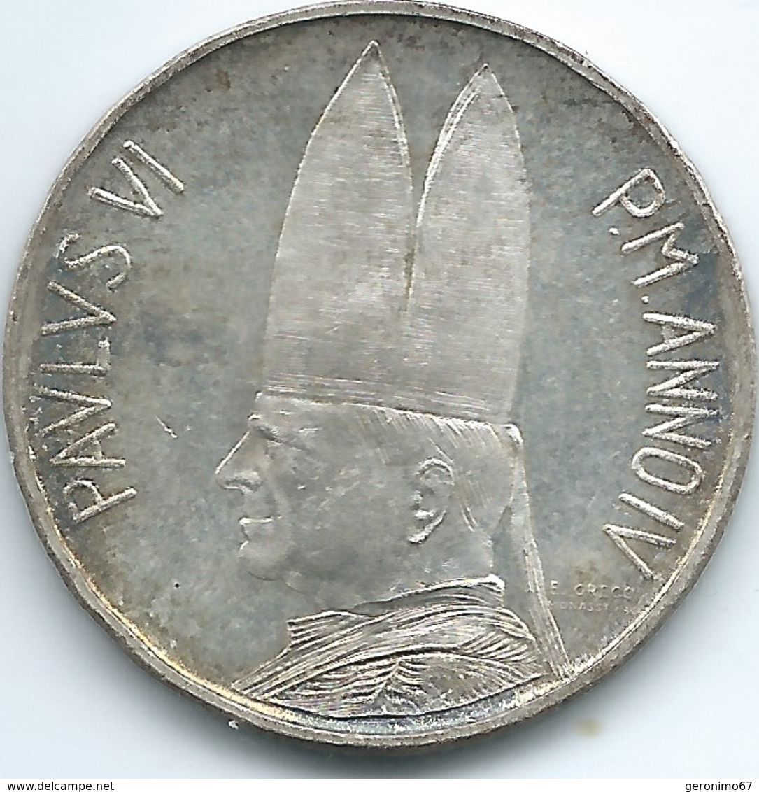 Vatican City - 1966 - Paul VI - 500 Lire - KM91 - Vaticaanstad