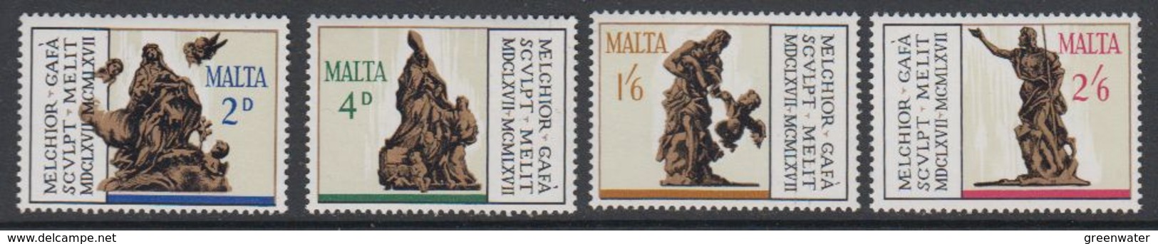 Malta 1967 Melchior Gafa 4v ** Mnh (42796M) - Malta