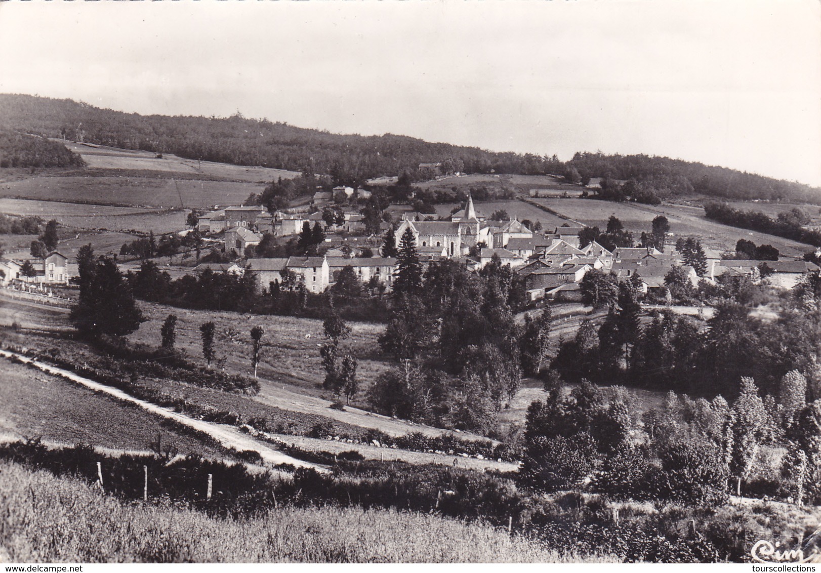 CPA 03 @ SAINT NICOLAS DES BIEFS - Vue Générale Ouest En 1958 - Moulins