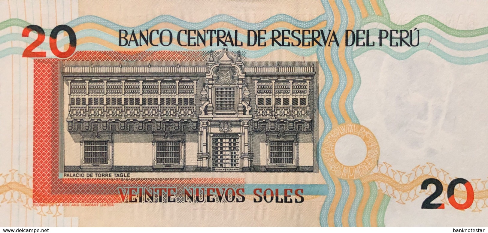 Peru 20 Nuevos Soles, P-158 (16.6.1994) - UNC - Scarce Date - Peru