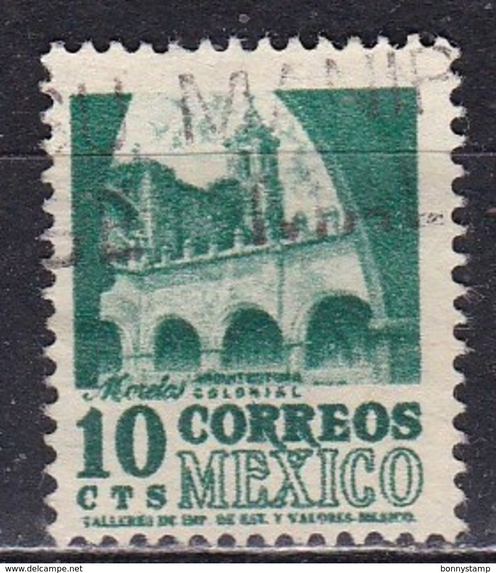 Messico, 1950/52 - 10c Convent - Nr.858 Usato° - Messico