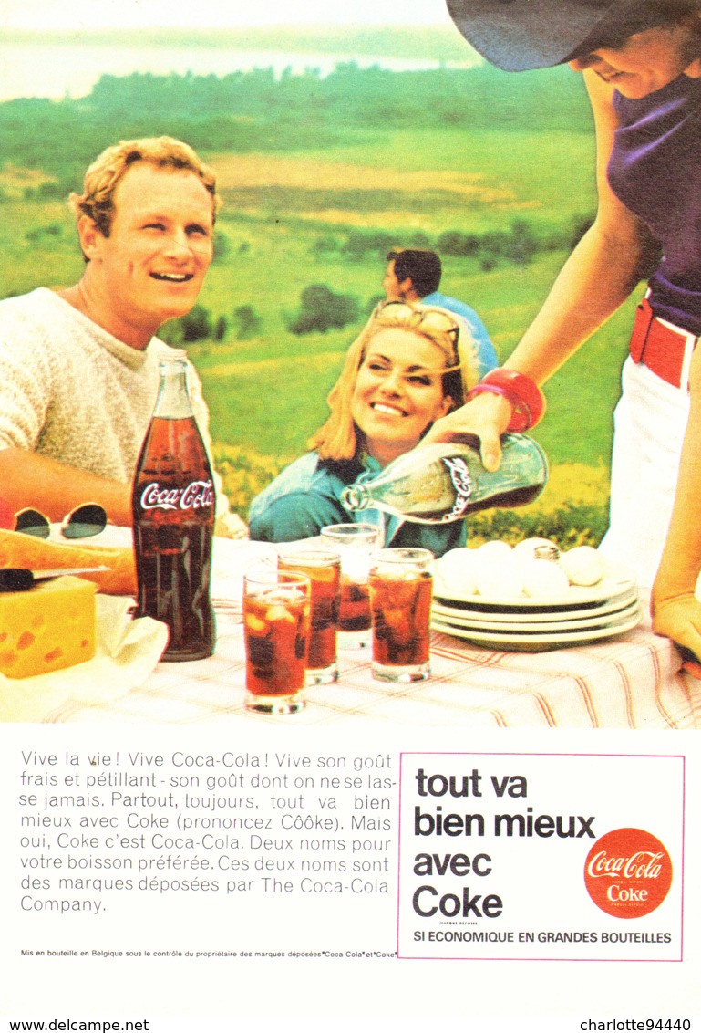 PUB " COCA-COLA " 1960'S ( 13 ) - Poster & Plakate