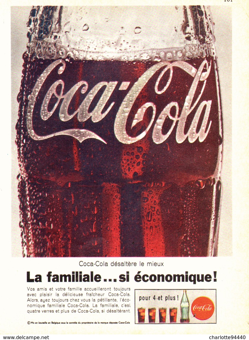 PUB " COCA-COLA " 1960'S ( 14 ) - Affiches Publicitaires