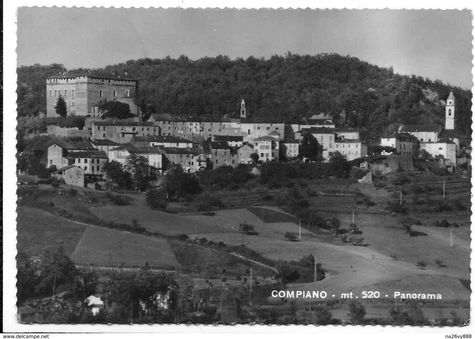 Compiano (Parma). Veduta. - Parma