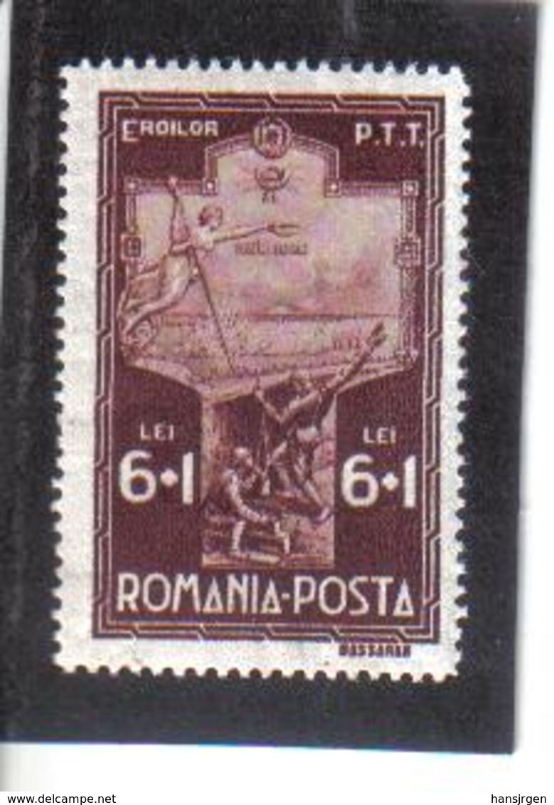 POL1048 RUMÄNIEN 1932 MICHL 447 (*) FALZ  SIEHE ABBILDUNG - Unused Stamps