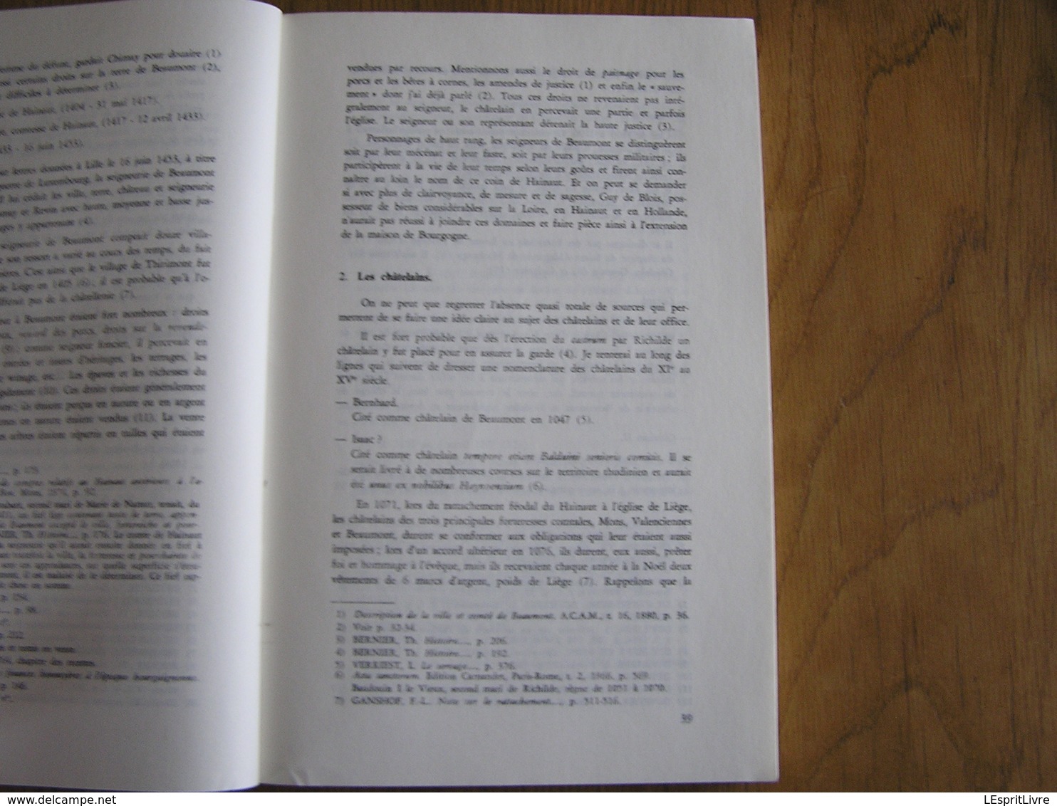 LA VILLE ET LA FORTERESSE DE BEAUMONT EN HAINAUT AU MOYEN-ÂGE Régionalisme Histoire Seigneurs Seigneurie Châtelains