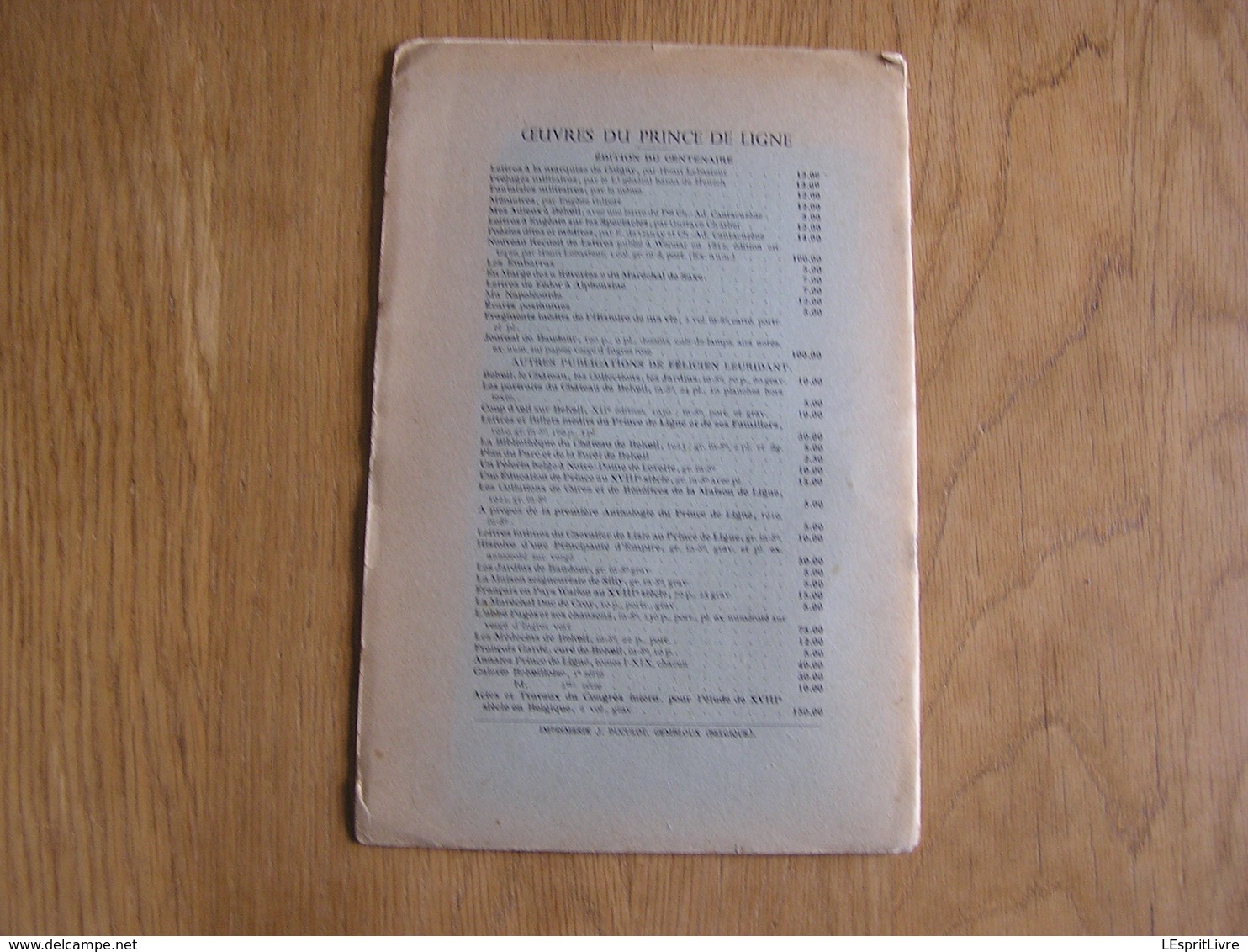 UN CONFLIT DE PRESEANCE à LESSINES EN 1734 Henri Masoin Régionalisme Hainaut Histoire Eglise Religion Curé - Belgique