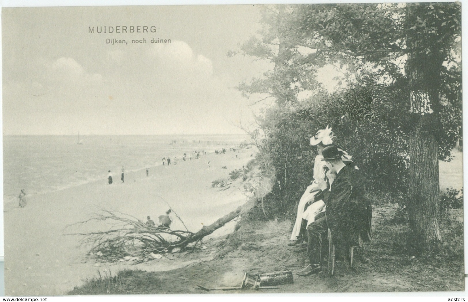 Muiderberg 1910; Dijken Noch Duinen - Niet Gelopen. Lees Beschrijving! - Otros & Sin Clasificación