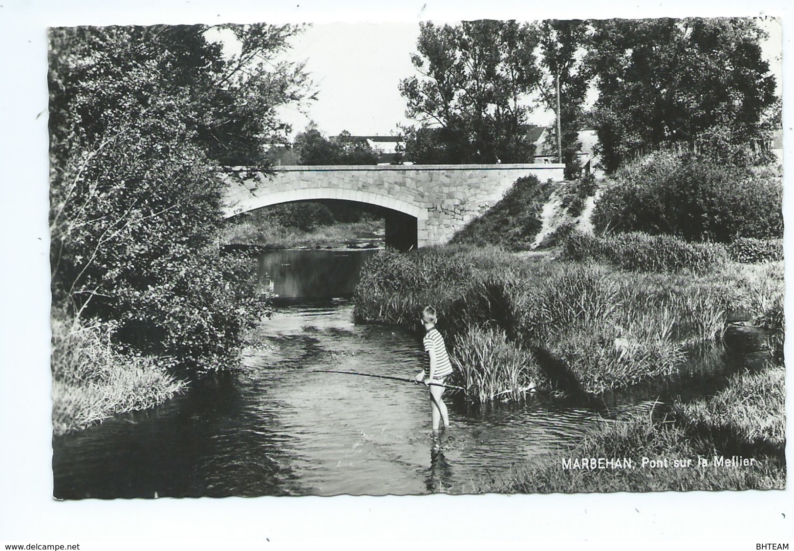 Marbehan Pont Sur Le Mellier ( Pêcheur ) - Habay