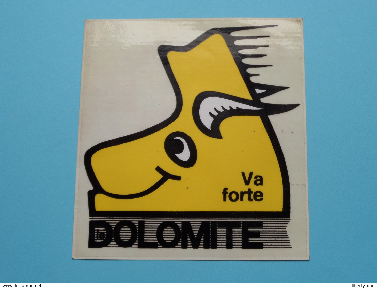 La DOLOMITE Va Forte ( Zie Foto Voor Détail ) Zelfklever Sticker Autocollant ! - Publicidad