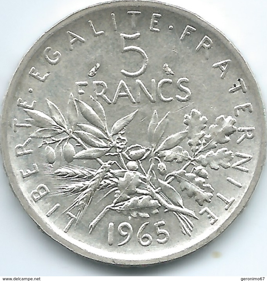 France - 1965 - 5 Francs - KM926 - Autres & Non Classés