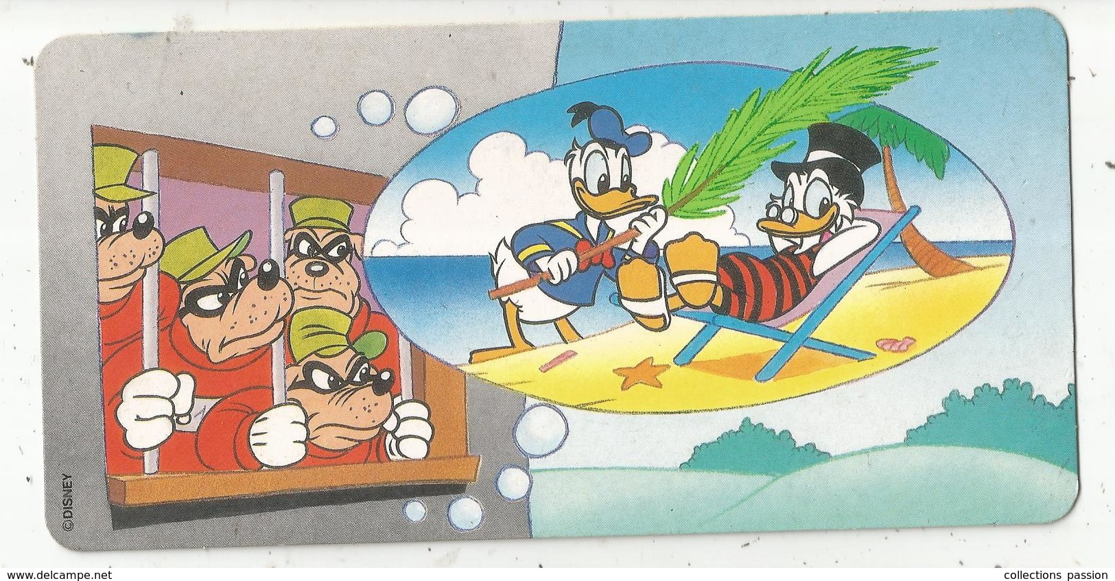 Cp , 195 X 100 Mm  ,  DISNEY FAMILY ,publicité : Nestlé, Vierge, Les Rapetou, Donald ,  Picsou, Frais Fr 1.45e - Otros & Sin Clasificación