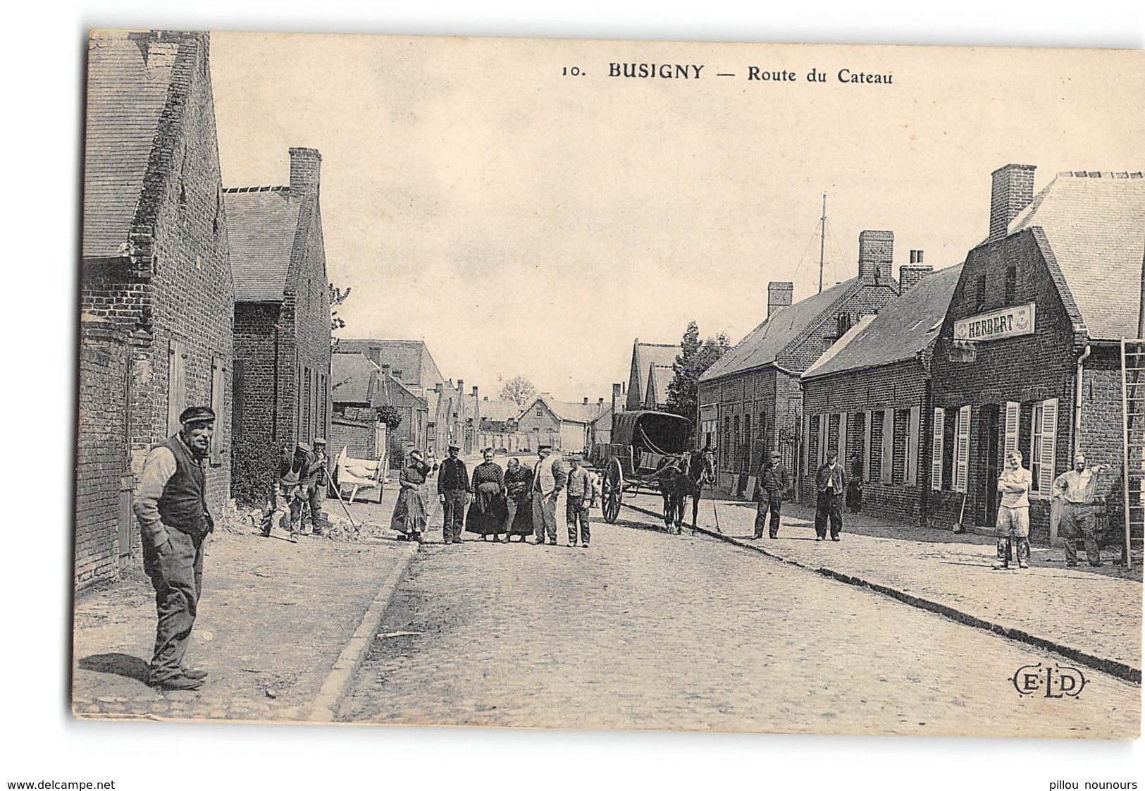 Busigny_Route Du Cateau_Etat Superbe. - Autres & Non Classés