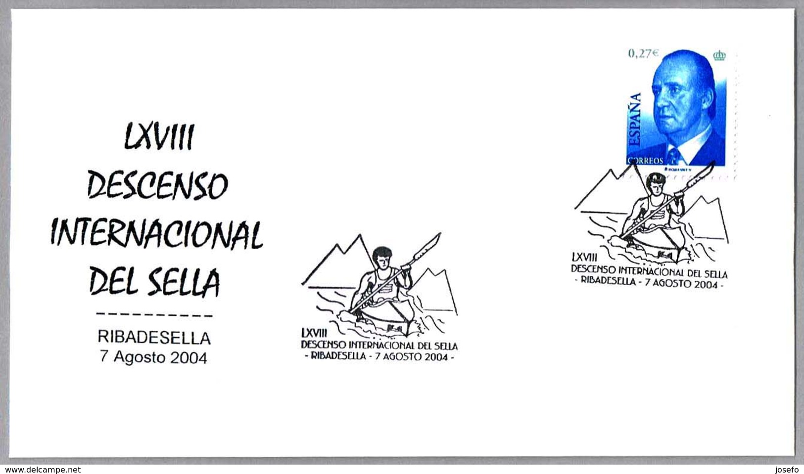 68 DESCENSO INTERN. DEL SELLA. Remo - Rowing. Ribadesella, Asturias, 2004 - Remo