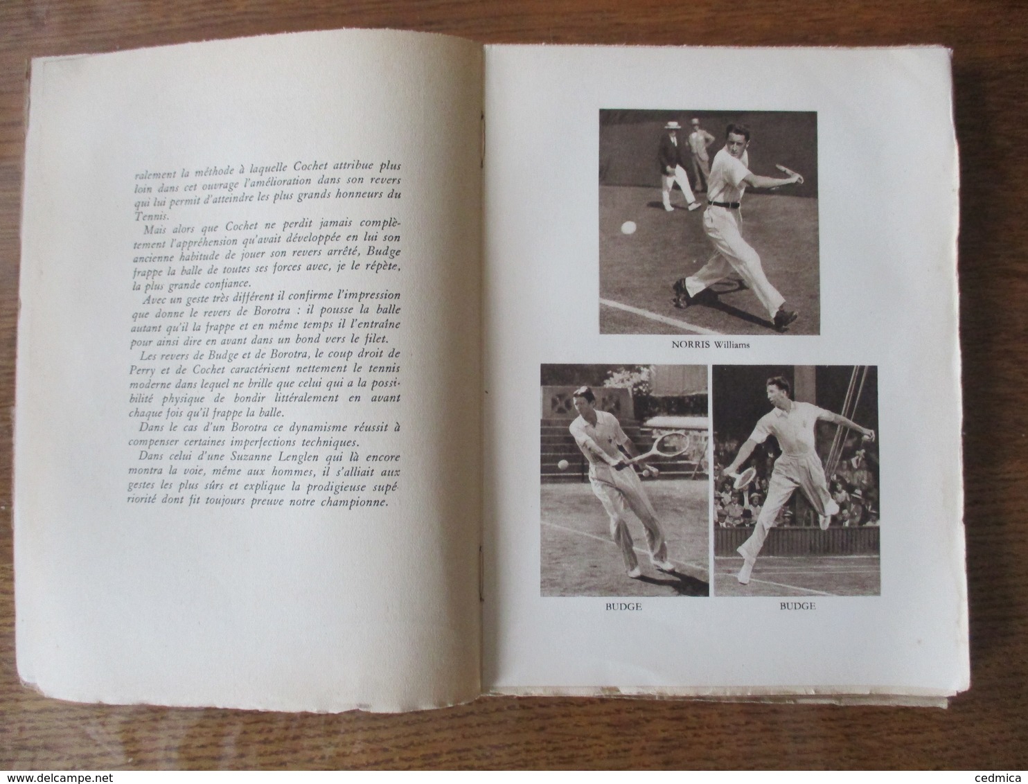 SUZANNE LENGLEN LA METHODE 1942 PREFACE PAR RENE LACOSTE OUVRAGE EDITE PAR LA FEDERATION FRANCAISE DE LAWN TENNIS