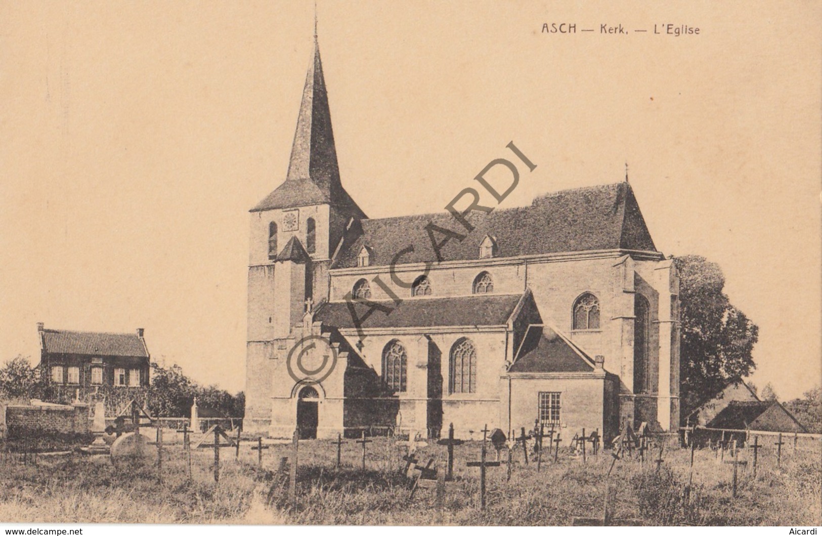 Postkaart/Carte Postale AS Kerk   (C380) - As