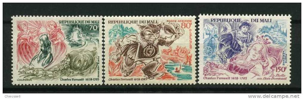 Rep. Mali**  PA N° 153 à 155  - Les Contes De Perrault - Mali (1959-...)