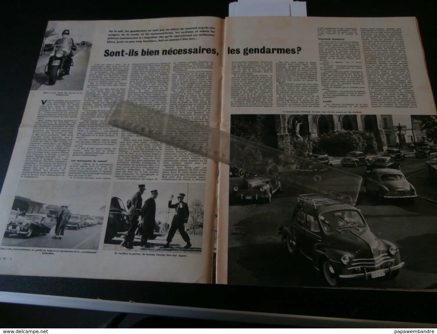 Panorama 19 Du 04/09/1956 : Fernandel, Gendarmes, L Mottiat, R Warneford, Clark - General Issues