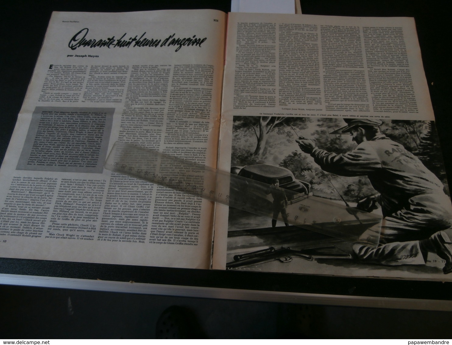 Panorama 19 Du 04/09/1956 : Fernandel, Gendarmes, L Mottiat, R Warneford, Clark - General Issues