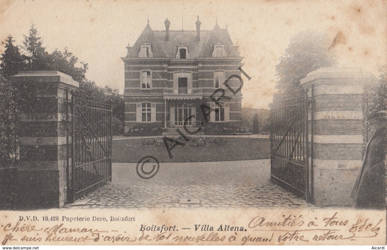 Postkaart/Carte Postale BOSVOORDE Villa Altena   (C368) - Watermael-Boitsfort - Watermaal-Bosvoorde