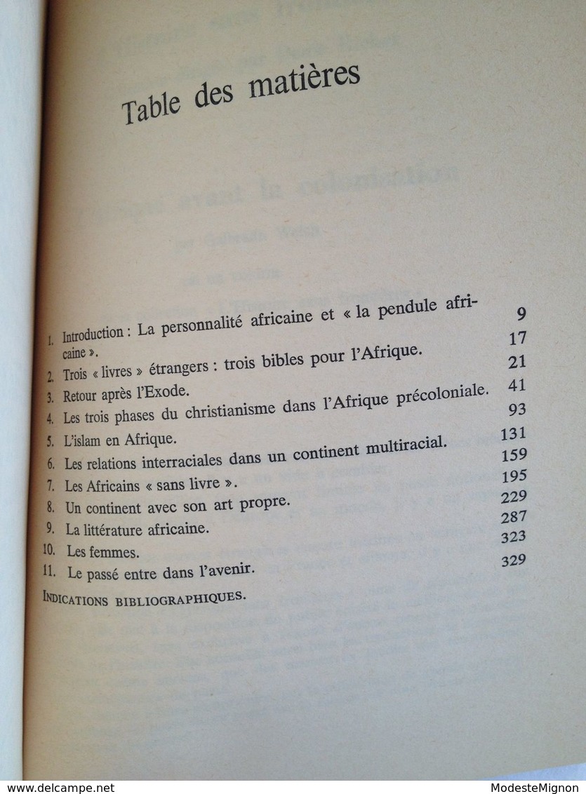 L'afrique avant la colonisation par Welch Galbraith