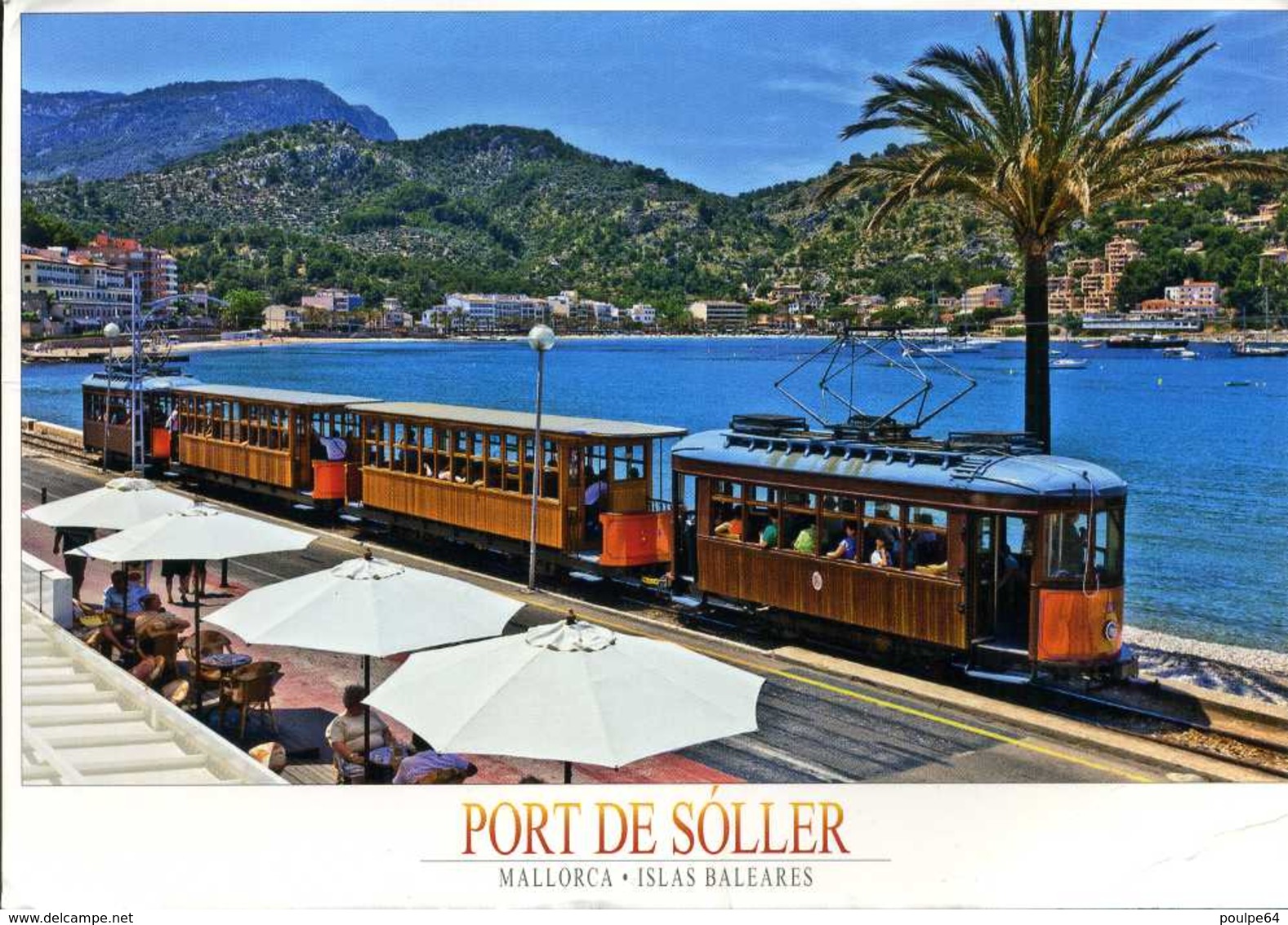 CPM - Mallorca Le Port De Soller Et Le Tramway - Tramways