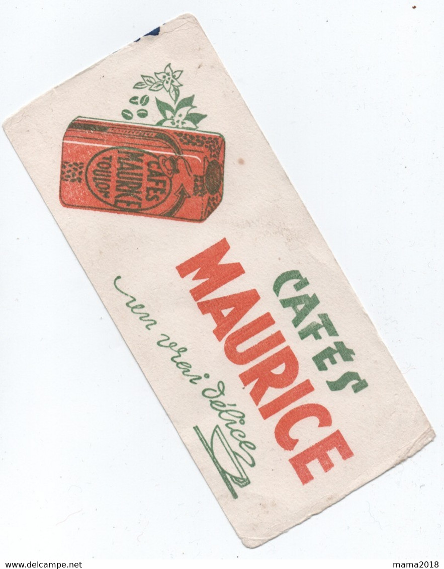 Buvard  Cafés  Maurice   Toulon - Café & Thé