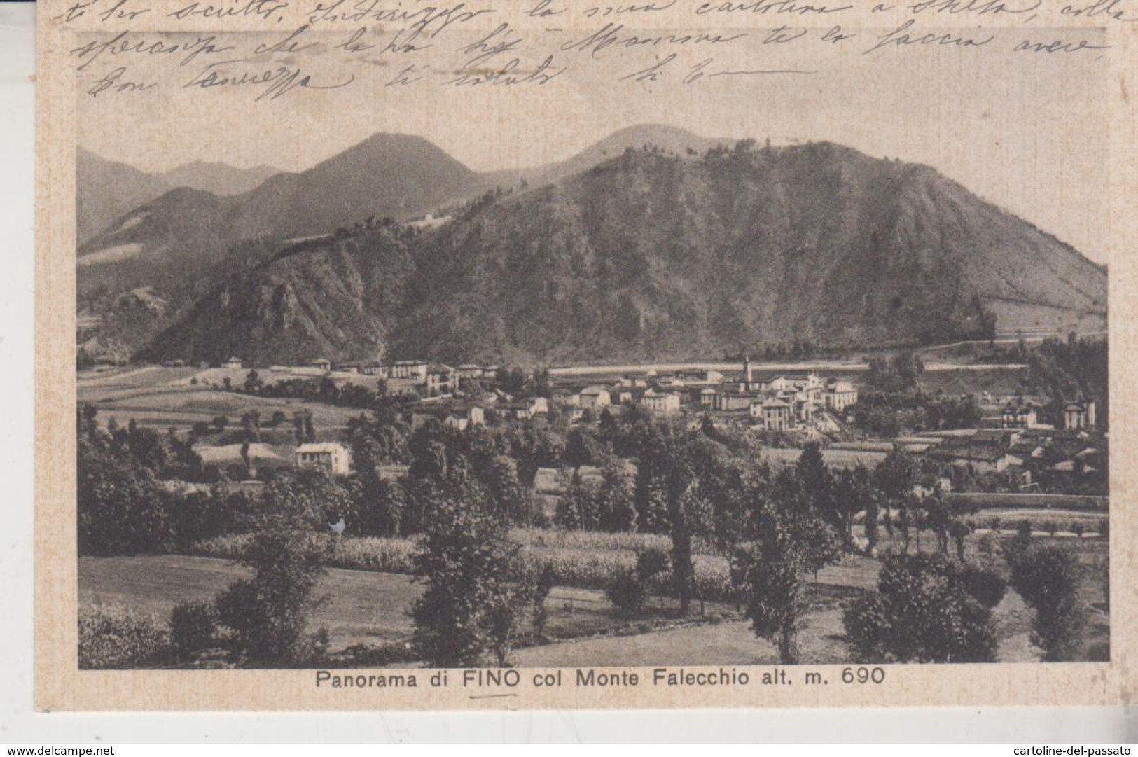 BERGAMO FINO COL MONTE FALECCHIO 1936 - Bergamo