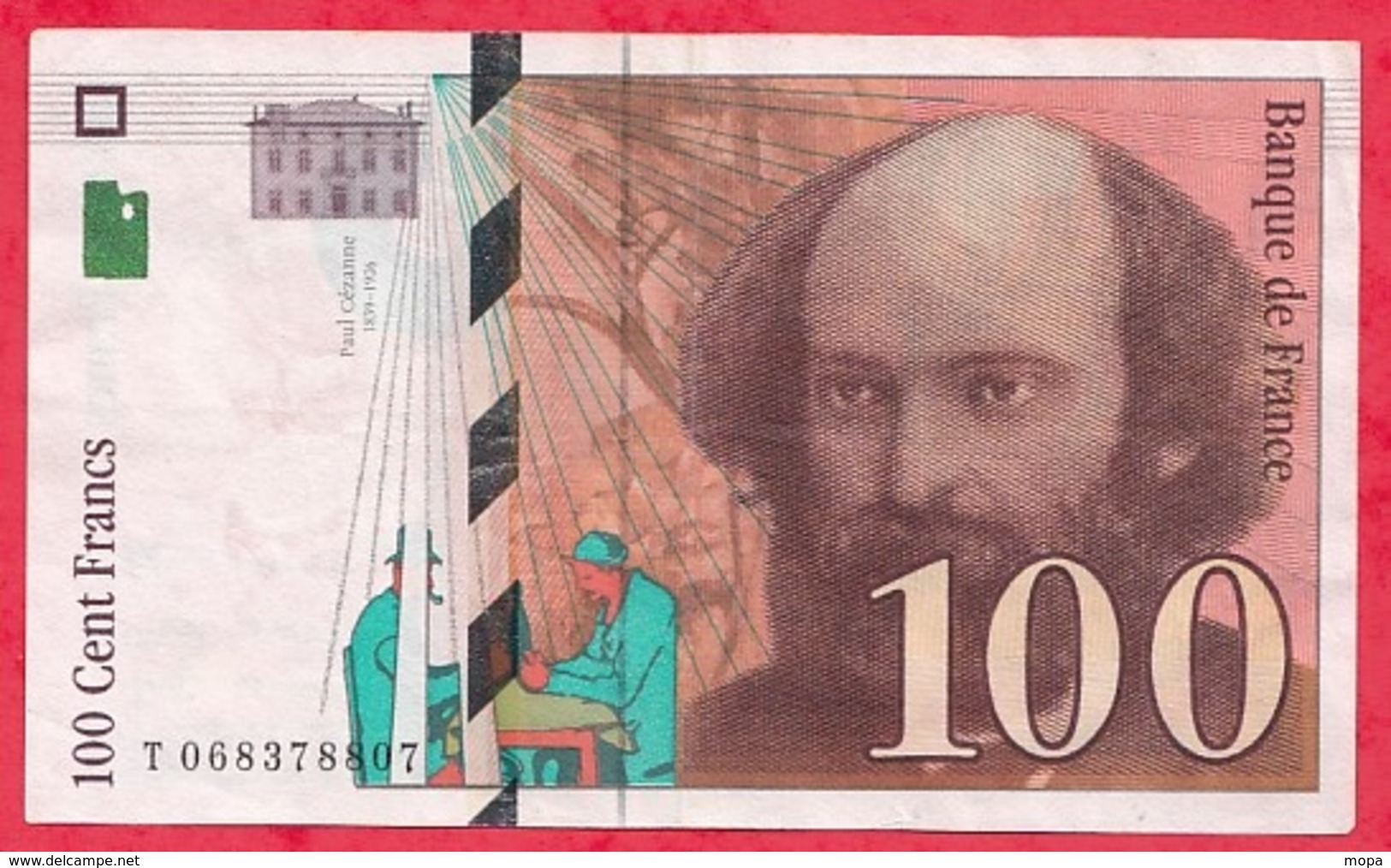 100 Francs "Cézanne" 1998 --VF/SUP--n °T 068378807 - 100 F 1997-1998 ''Cézanne''