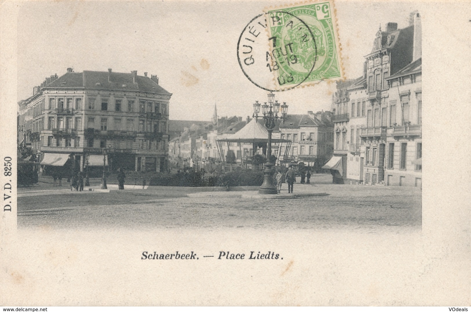 CPA - Belgique - Brussels - Bruxelles - Schaerbeek - Place Liedts - Schaarbeek - Schaerbeek