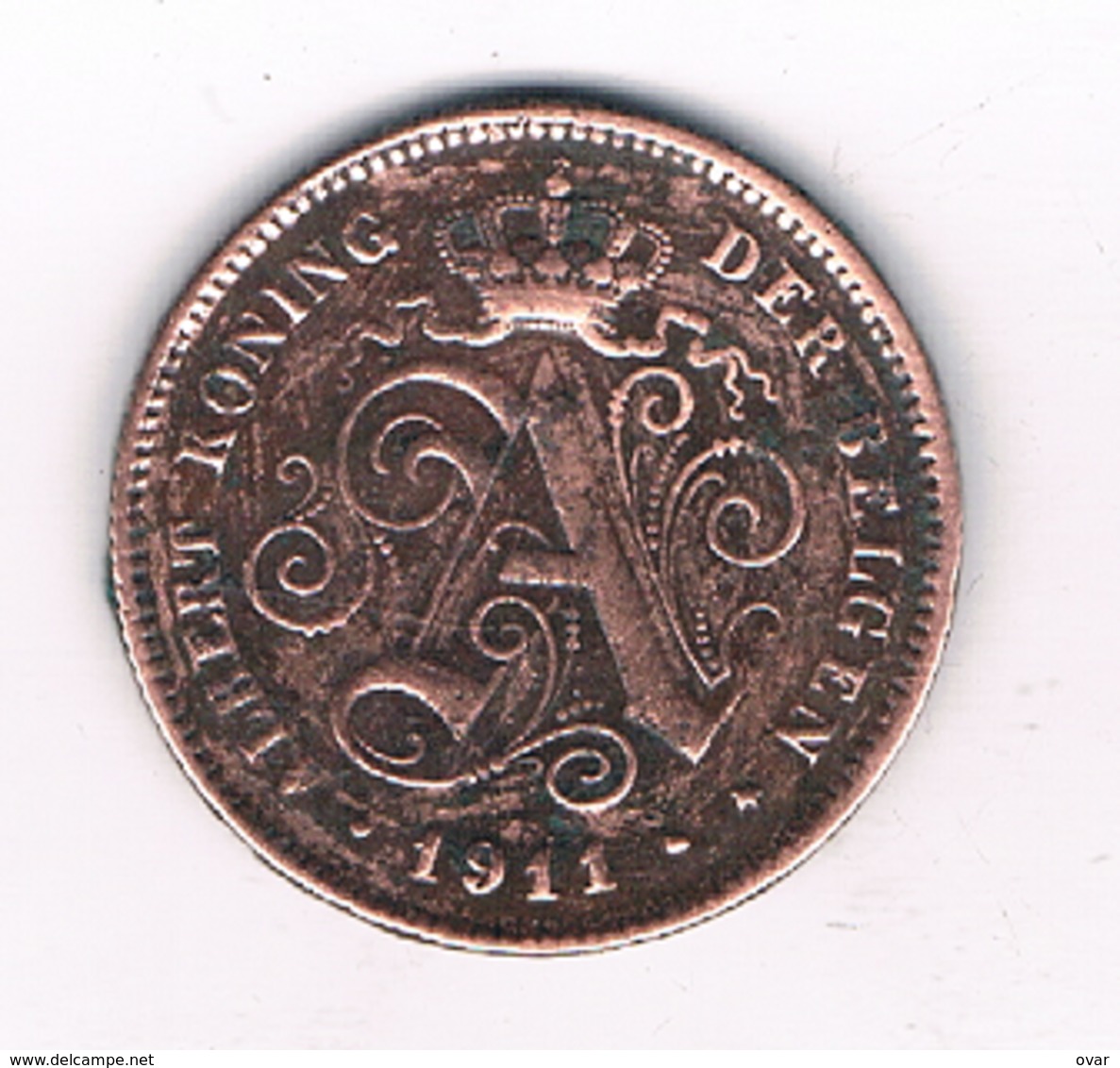 2 CENTIMES 1911 VL BELGIE /4165/ - 2 Centimes