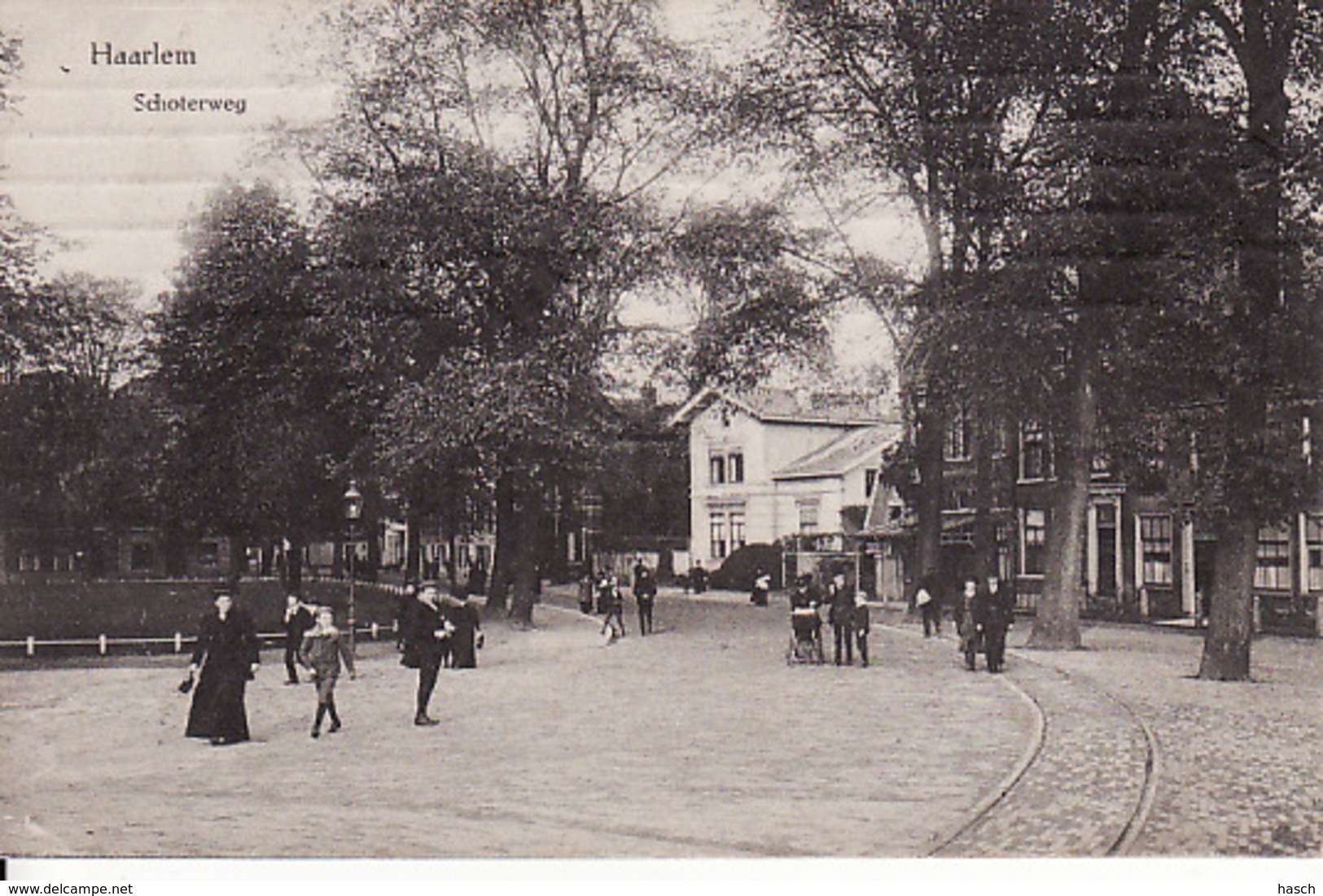 2727	10	Haarlem, Schoterweg (poststempel 1912) - Haarlem