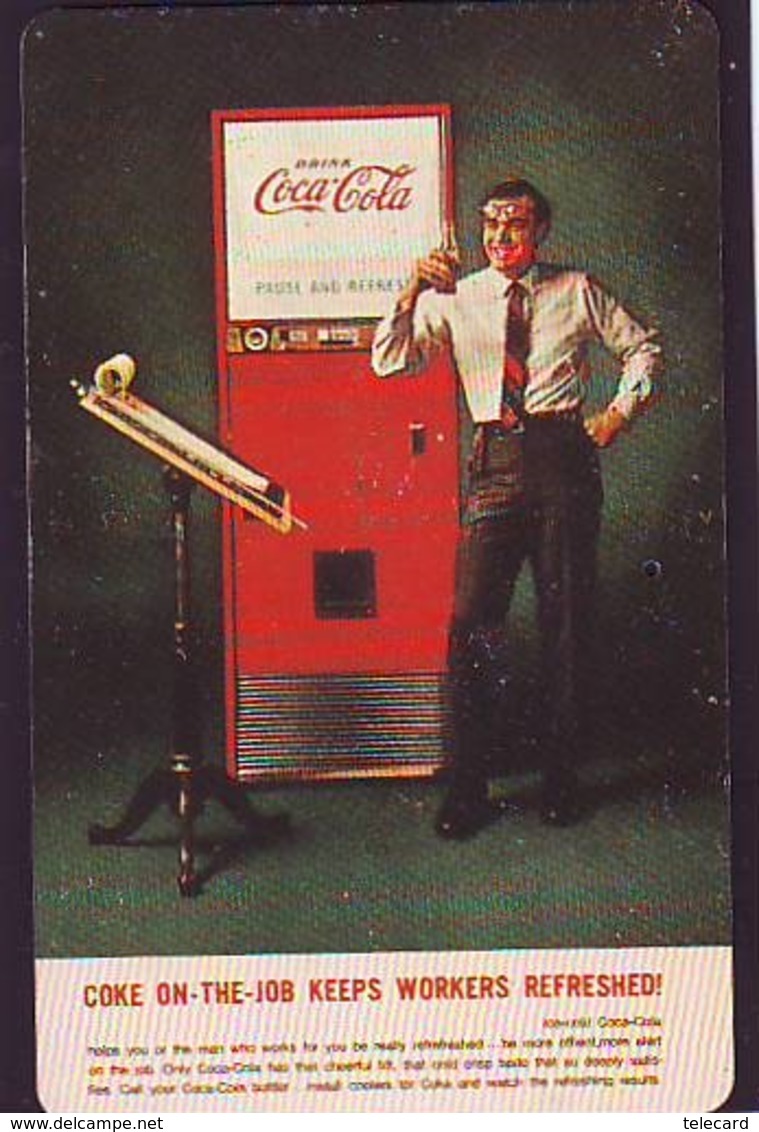 Telecarte Japon *  COCA COLA *  (2158) Japan Phonecard * TELEFONKARTE * - Advertising