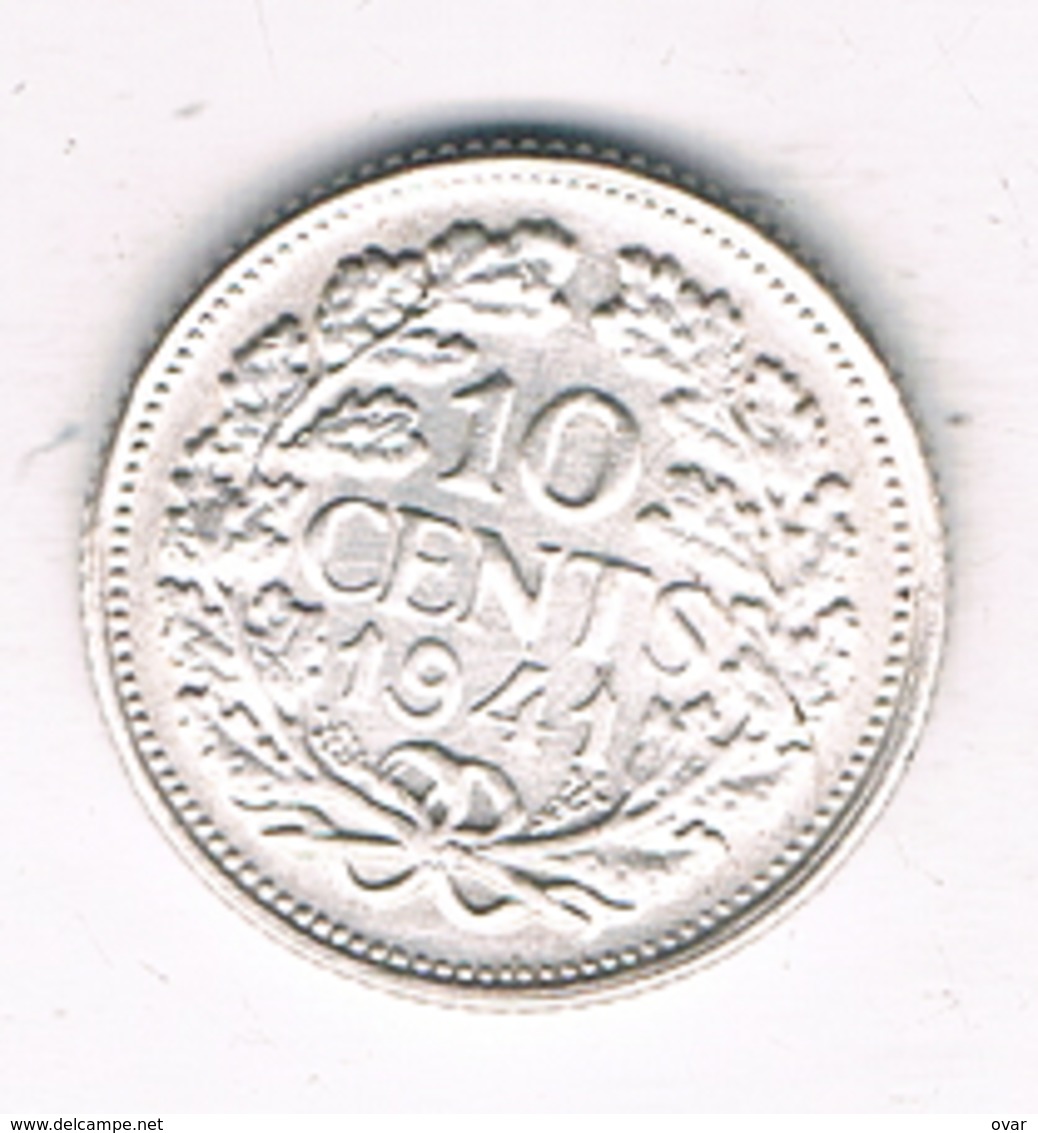 10 CENTS 1941 NEDERLAND /4170/ - 10 Cent