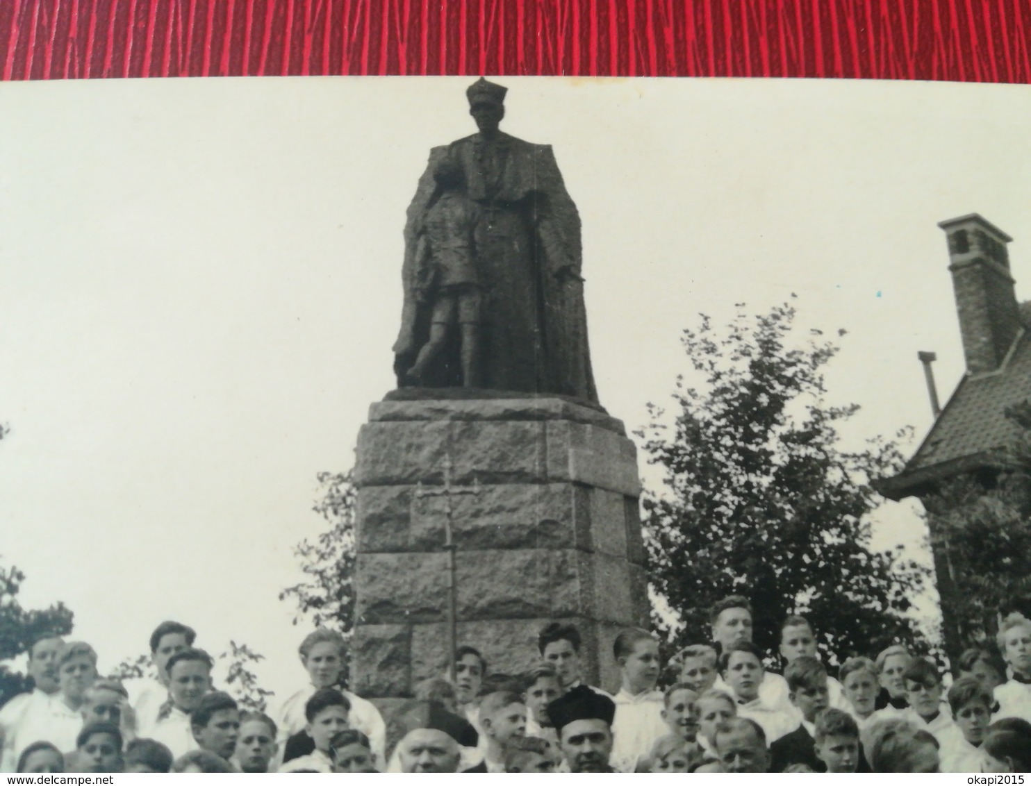 CDV PHOTOGRAPHE BRAINE L ' ALLEUD BRABANT WALLON BELGIQUE COMMUNIANTS EN 1945 RETRAITE RETHORIQUE 27 PHOTOS DE FAMILLE - Personnes Anonymes