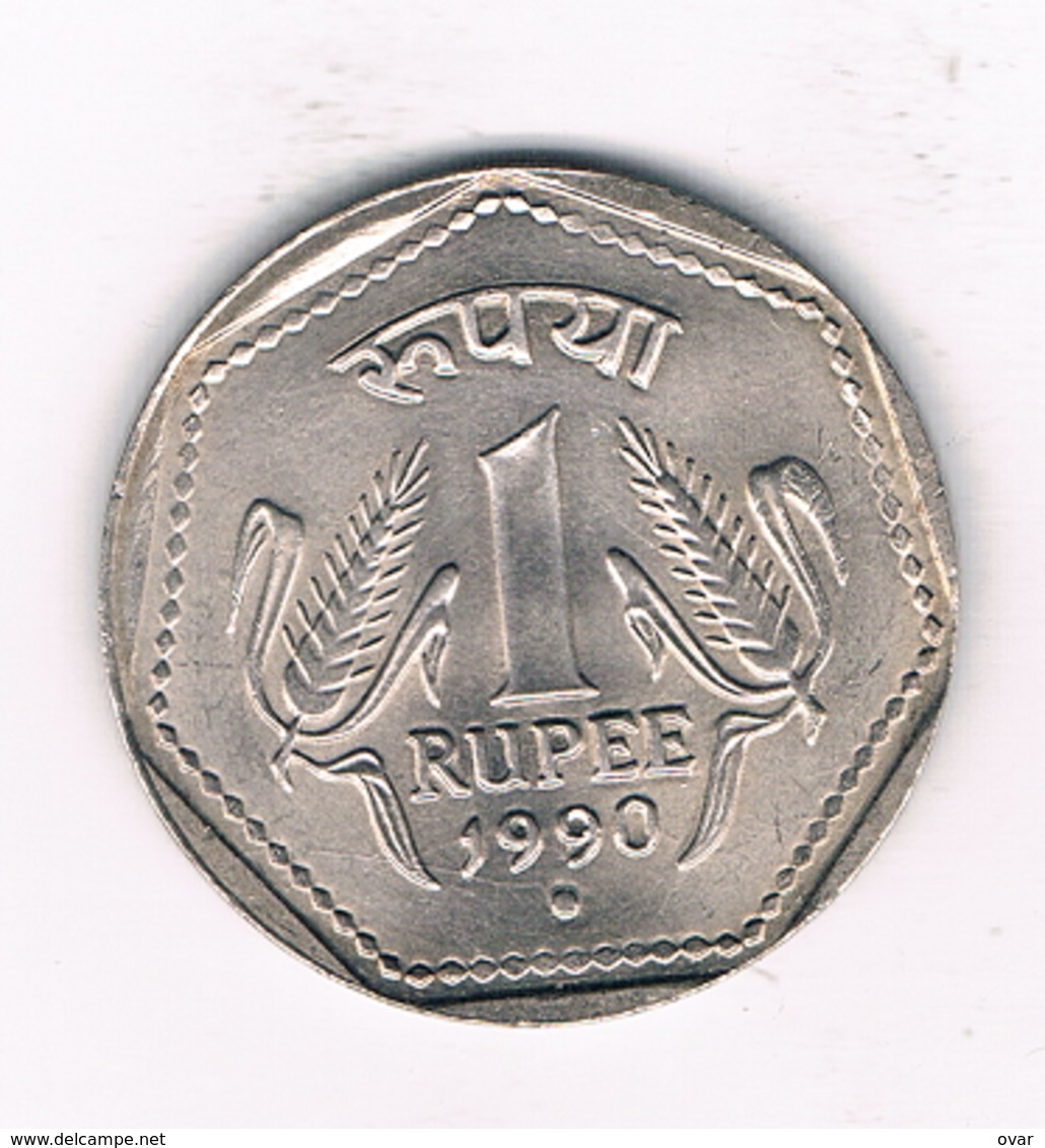 1 RUPEE  1990  INDIA /4173// - Inde