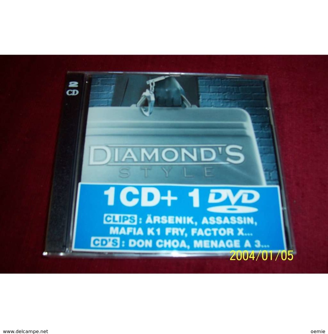 DIAMOND'S STYLE  °°°° COMPILATION 1 CD + 1 DVD NEUF SOUS CELLOPHANE - Rap & Hip Hop