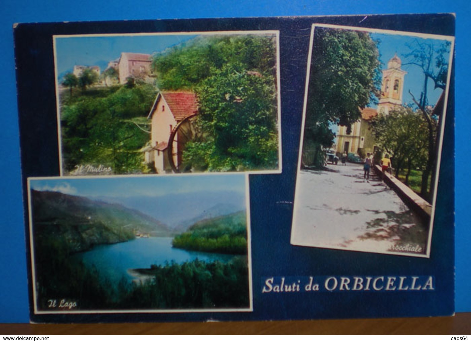 Saluti Da Orbicella (Olbicella) Vedute  (Alessandria) Cartolina Non Viaggiata - Other & Unclassified